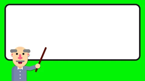 Teacher Explanation (Green Screen) Video stock 271742121