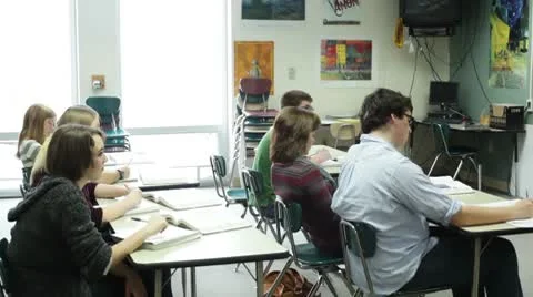 Teacher giving lecture Stock-Footage 10753159