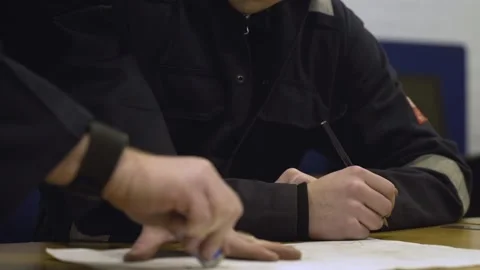 Teacher Helps Student Stock Footage 151427232