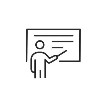 Teacher Icon Stock Illustration