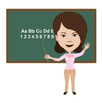 Teacher Stock Illustration