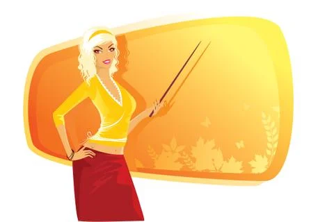 Teacher Stock Illustration