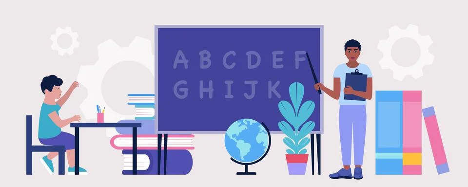 Teacher Stock Illustration