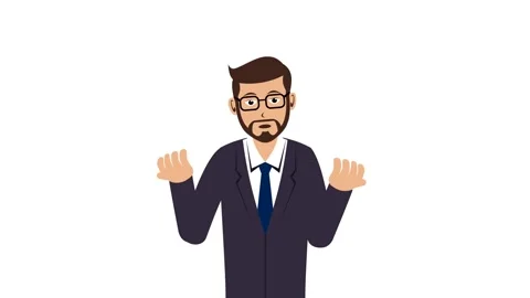 Teacher Lipsync Presentation Animation Stock Footage 292481796