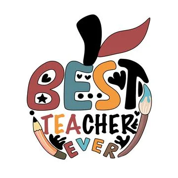 Teacher quotes  Stock Illustration