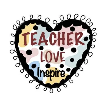 Teacher quotes  Illustrazione stock