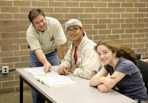 Teacher &amp; Students Stock Photos