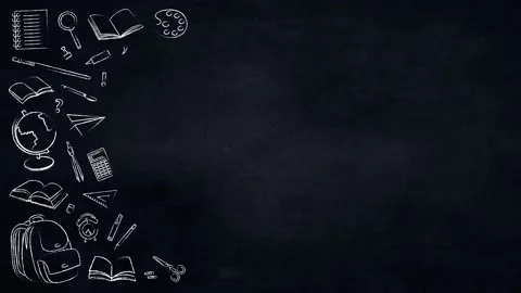 Teacher's Day. Creative banner Back to school. 4K animated banner Stock Footage 204992876