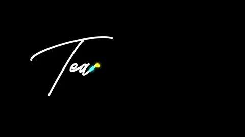 Teachers day handwritten smooth motion graphic animation Stock Footage 321608190
