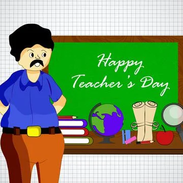 Teacher's Day Stockillustratie