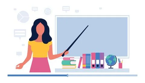 Teachers day Stock Illustration