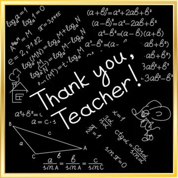 TeacherThanks Stock Illustration