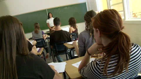 Teaching 02 Stock Footage 25569729