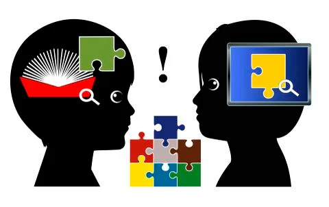 Teaching and Learning Methods Illustrazione stock
