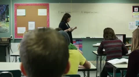Teaching class Video stock 10774083