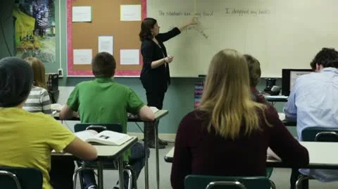 Teaching class Video stock 10774156