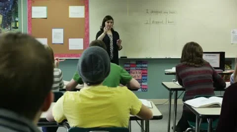 Teaching class Video stock 10774184