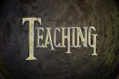 Teaching concept Stock Illustration