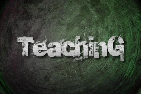 Teaching concept Stock Illustration