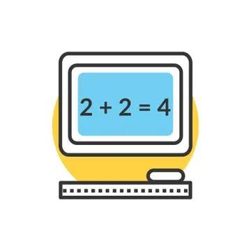 Teaching Elementary Mathematics Illustrazione stock