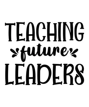 Teaching Future Leaders Stock Illustration