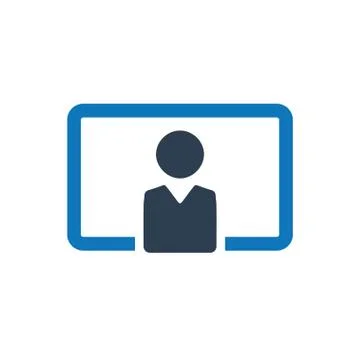 Teaching, training icon Stock Illustration