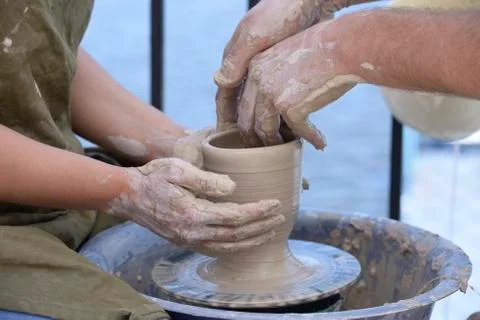 Teaching of wheel Stock Photos