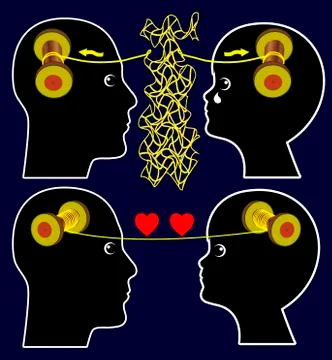 Teachinging kid problem solving skills Stock Illustration