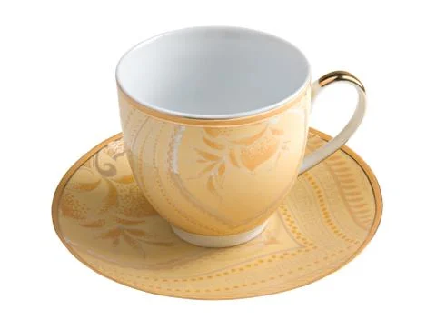 Teacup and saucer Stock Photos