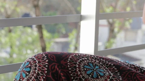 Teacup female hands Stock Footage 82184489