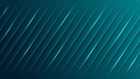 Teal abstract background with diagonal glowing light lines blue green image Illustrazione stock