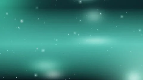 Teal Abstract Background with Floating Light Particles 動画素材 347659077
