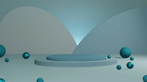 Teal abstract background Stock Illustration