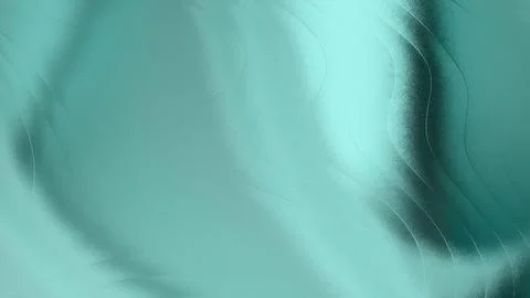Teal abstract background with smooth curved lines and gradient effect in sh.. 스톡 일러스트