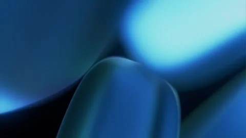 Teal Abstract Flow Stock Footage 329074093