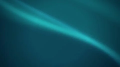 Teal and cyan light waves drift slowly across a dark frame Stock Footage 342216780