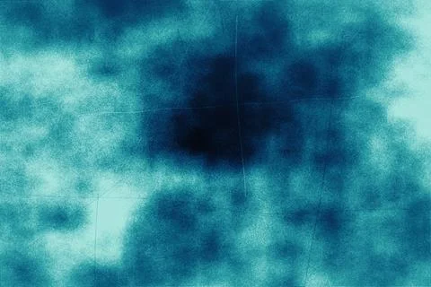 Teal and dark blue abstract background with smoky cloud texture and linear .. Stock Illustration