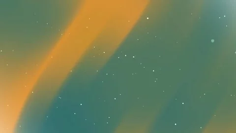 Teal and orange gradient background with small white dots. Stock Footage 294188789