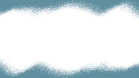 Teal and white abstract background with textured border Stock Illustration