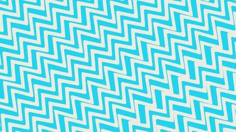 Teal and white zigzag pattern filling the frame with bold, repeating chevrons イラスト素材