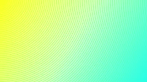 Teal and Yellow Gradient with Waves and Minimal Geometry Stock Footage 317677617