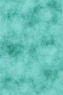 Teal Aqua Chevron Knit Pattern Background with Mottled Color Variations and Soft Illustrazione stock