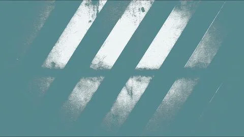 Teal background with white diagonal stripes pattern Stock Illustration