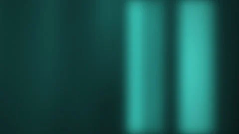 Teal bands of light shift slowly in a seamless loop Stock-Footage 341859394