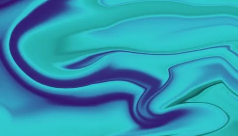Teal Blue Abstract Liquid Wave Background Иллюстрация