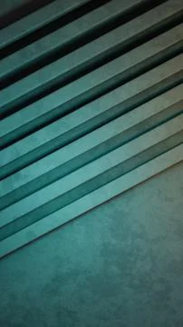 Teal Blue Diagonal Lines Abstract Texture Vertical Background Modern Geomet.. Stock Photos
