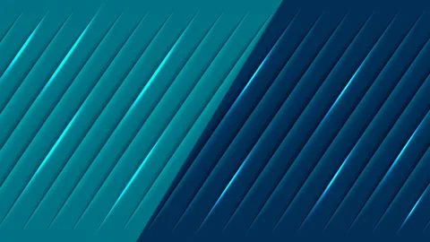 Teal Blue Diagonal Stripes Abstract Gradient Background image Stock Illustration
