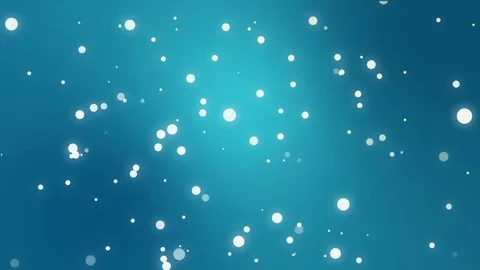 Teal blue particle background Stock Footage 80602182
