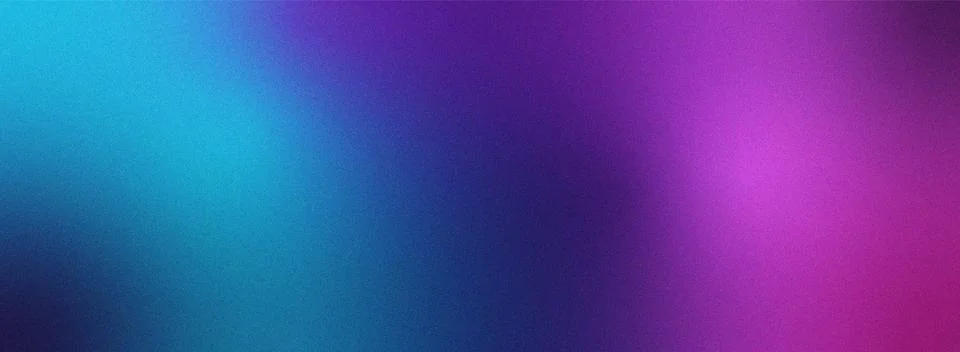 Teal blue to purple gradient with subtle grain texture abstract background Illustrazione stock