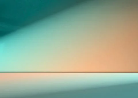 Teal Blue Shadow Backdrop Background Product Light Leaf Wall Podium Фото